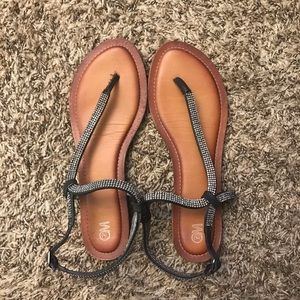 C&M women’s sparkly sandals